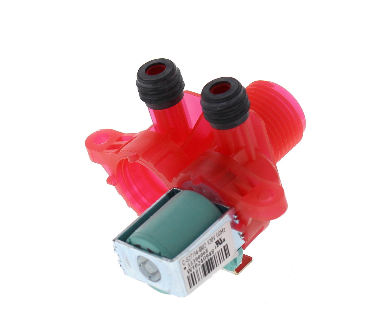 W11168743 - Genuine OEM Whirlpool Washer Hot Water Inlet Valve